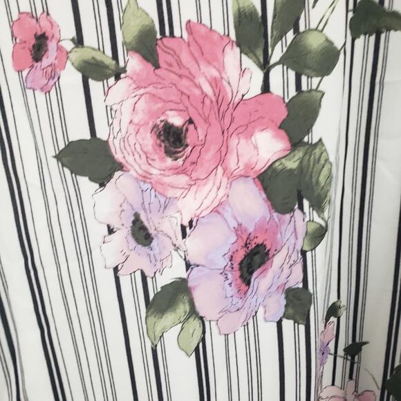 NEW! Avenue Floral Stripe Shift Dress - 18/20 - Picture 4 of 6